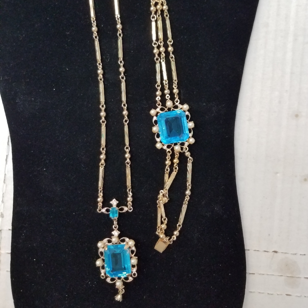Vintage necklace & Bracelet set